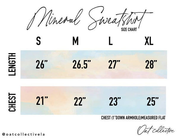 COUNTRY MUSIC, BOOTS Mineral Graphic Sweatshirt: WHITE DOVE / M