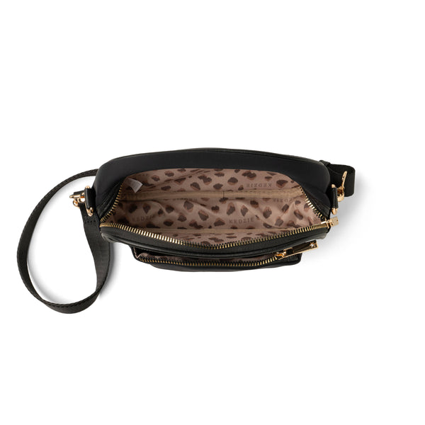 Kedzie Sloane Crossbody Open Stock: Camel