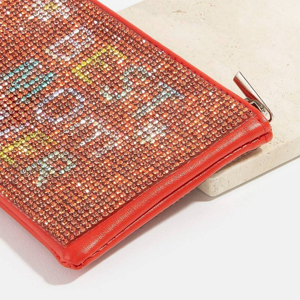 Best Mom Every Pave Coin Purse: MULTI