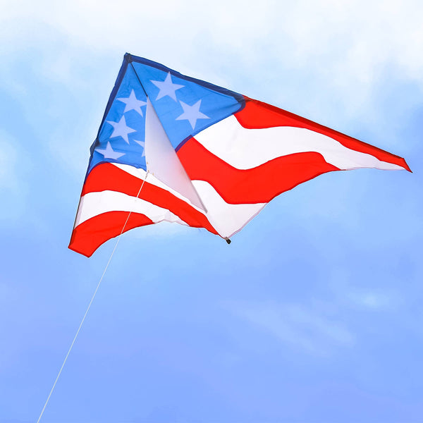 Patriotic 57" Delta Kite