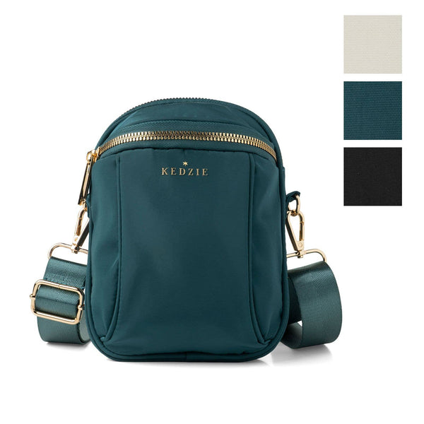 Kedzie Midtown Crossbody Open Stock: Teal