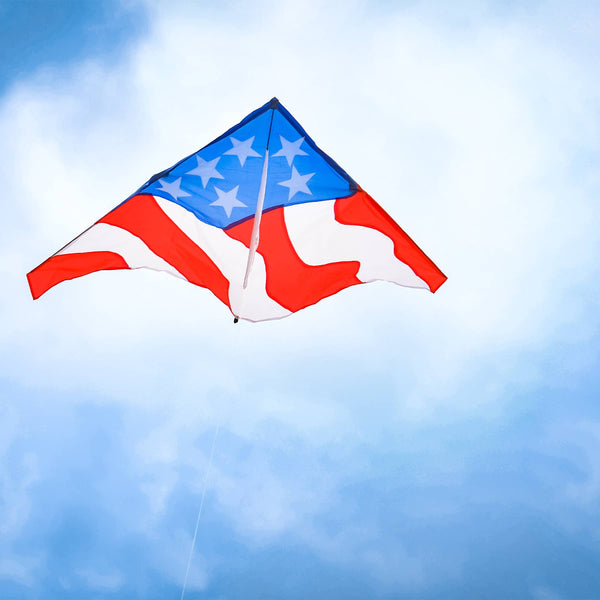 Patriotic 57" Delta Kite