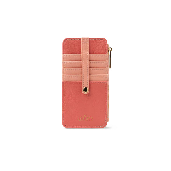 Kedzie Essentials Only Zippered Wallet Open Stock: Teal