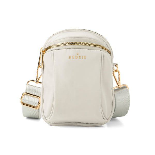 Kedzie Midtown Crossbody Open Stock: Gray