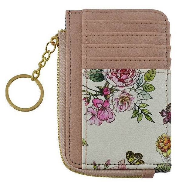 Small But Big Faux Leather Card Holder Wallet: Barbie Pink