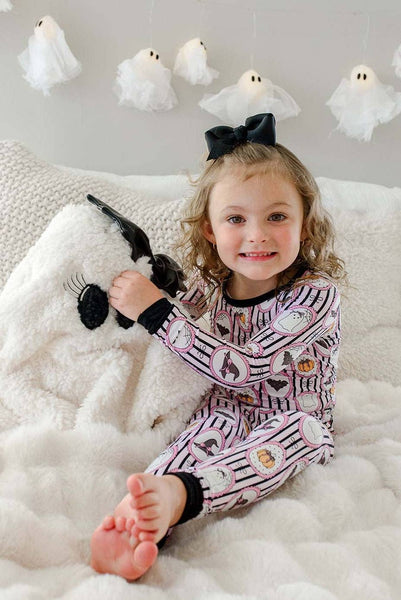 Halloween Glow-in-the-Dark Two-Piece Bamboo Pajama Set | Galloween: 7/8