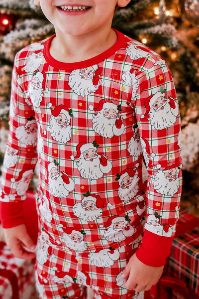 Christmas Bamboo Two-Piece Pajama Set | Cozy Claus: 18-24 Months