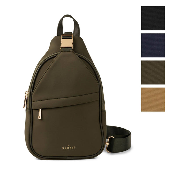 Kedzie Sloane Sling Open Stock: Black