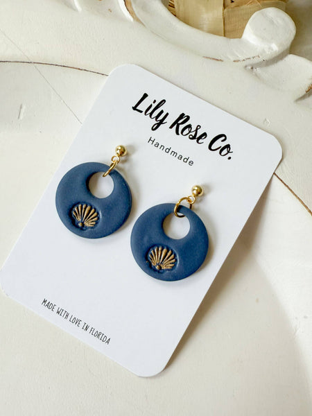 Navy Blue Shells