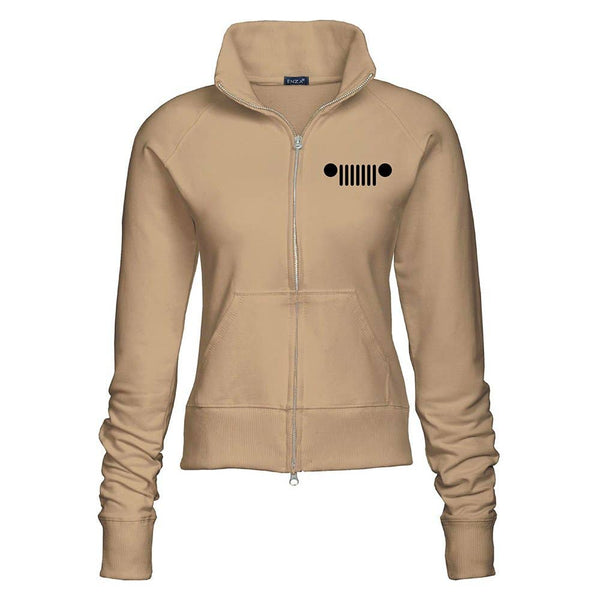Ladies Jeep® Adventure Is Everywhere Fleece Jacket - Multiple Colors: Lime Green / Small