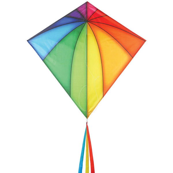 Rainbow Stained Glass 30" Diamond (Optimized for Shipping)