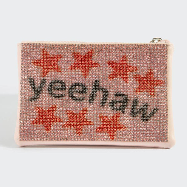 Yee Haw Pave Coin Purse: MULTI