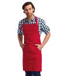 Chef Apron, Funny Apron for Men, Cooking Gifts for Men, with Pockets,Grilling, Baking, BBQ, Cooking Apron: Black / Grumpy Gramps Smokehouse Logo