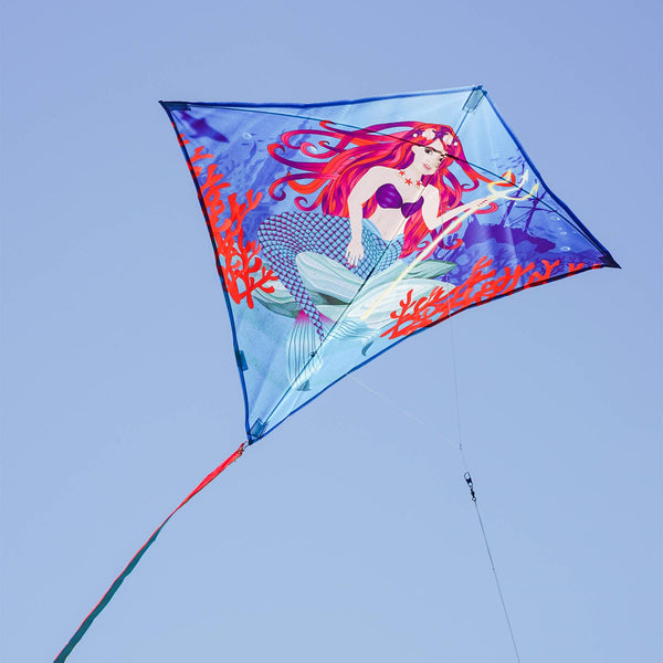 Mermaid 30" Diamond Kite (Optimized for Shipping)