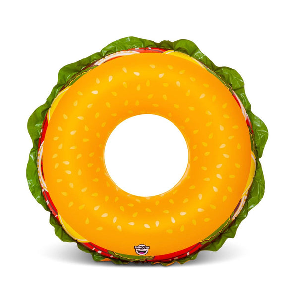 Giant Cheeseburger Pool Float
