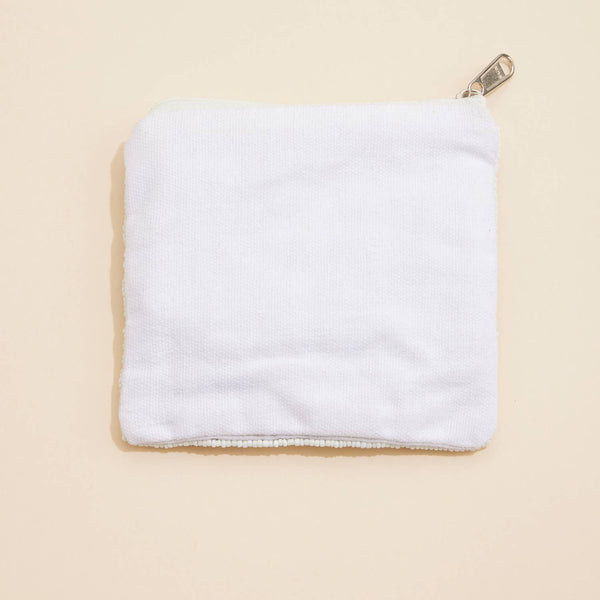 Beaded Golf Club & Ball White | Coin Pouch: White / One / B4KP415