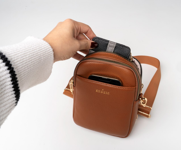 Kedzie Solstice Convertible Crossbody Open Stock: Cream