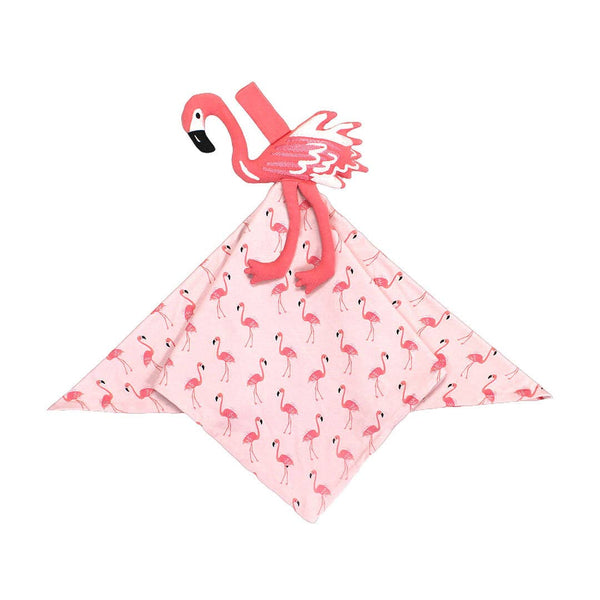 Fancy Flamingos Flamingo Baby Lovey Girly Baby Gift: Pink / O/S