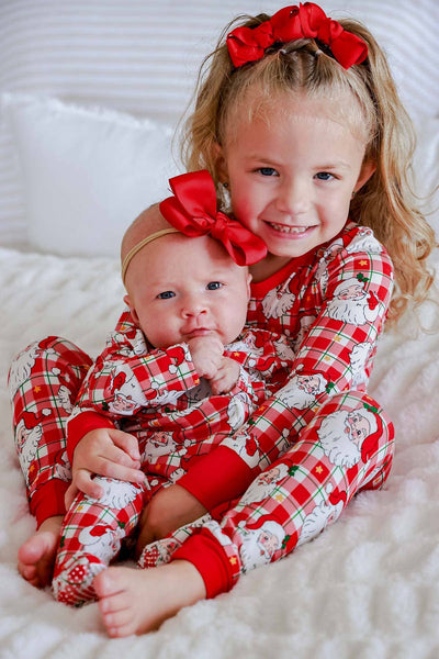Christmas Bamboo Two-Piece Pajama Set | Cozy Claus: 5/6