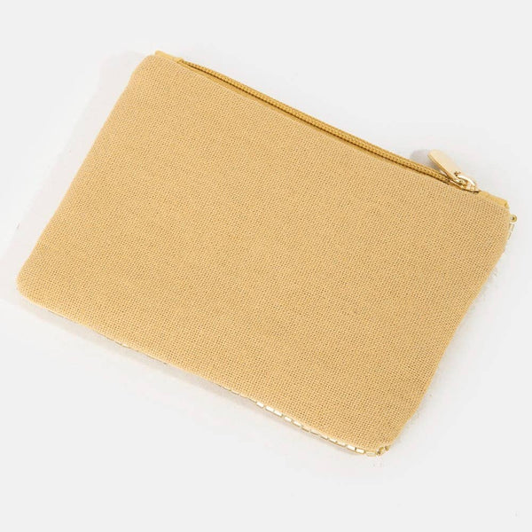 Saving For Botox Beaded Coin Purse: MULTI