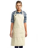 Chef Apron, Funny Apron for Men, Cooking Gifts for Men, with Pockets,Grilling, Baking, BBQ, Cooking Apron: Black / Grumpy Gramps Smokehouse Logo
