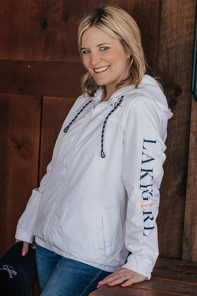 Windbreaker Full Zip Jacket: XL