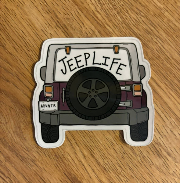 Jeep Life: Sticker