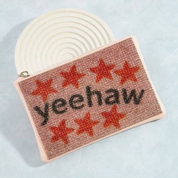 Yee Haw Pave Coin Purse: MULTI