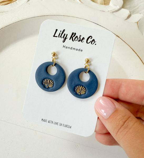 Navy Blue Shells