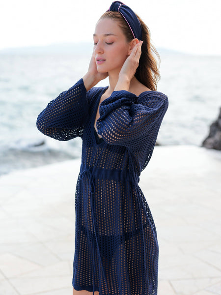 MARINA COVERUP: NAVY / MEDIUM