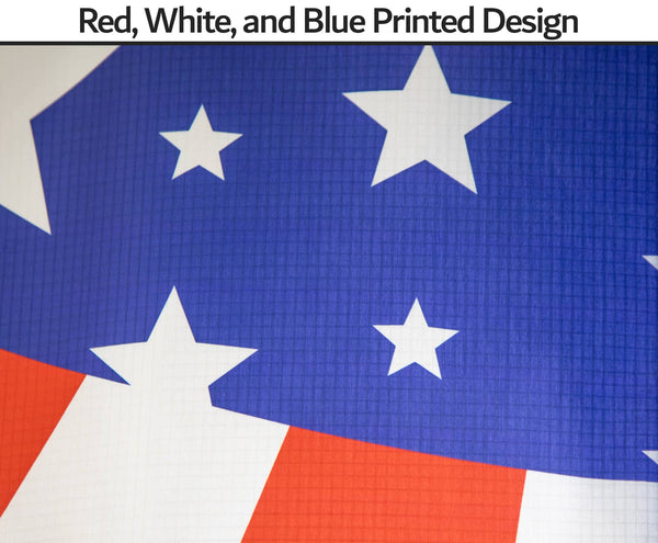 Patriotic Star Delta with Spinning Tail