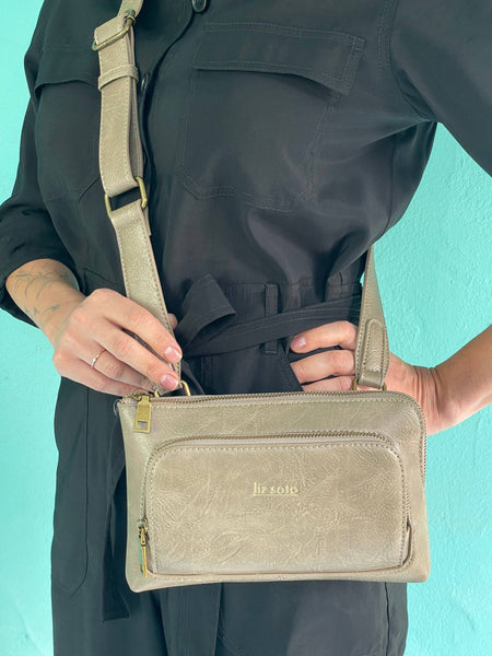 Jenni 3320 cross body: Lt. Bronze