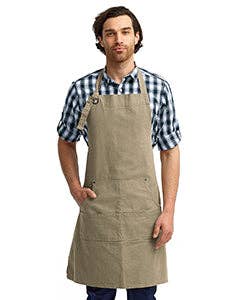 Chef Apron, Funny Apron for Men, Cooking Gifts for Men, with Pockets,Grilling, Baking, BBQ, Cooking Apron: Black / Grumpy Gramps Smokehouse Logo