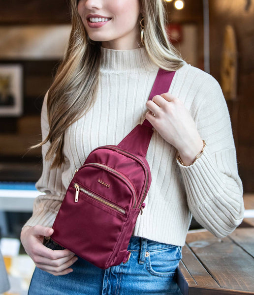 Kedzie Roundtrip Convertible Sling Open Stock: Gray