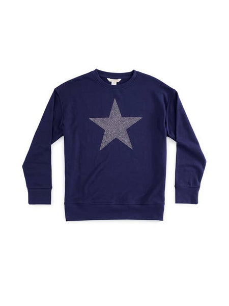 ASST/6 STAR CLASSIC CLASSIC SWEATSHIRTS,NAVY