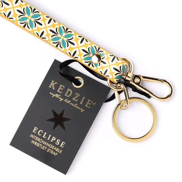 Kedzie Eclipse Interchangeable Wristlet Open Stock: Peony in Pink