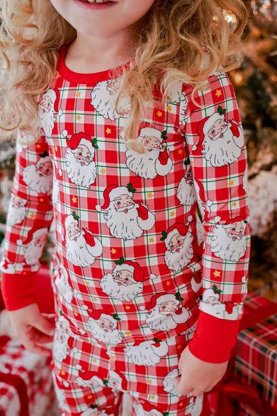 Christmas Bamboo Two-Piece Pajama Set | Cozy Claus: 9/10