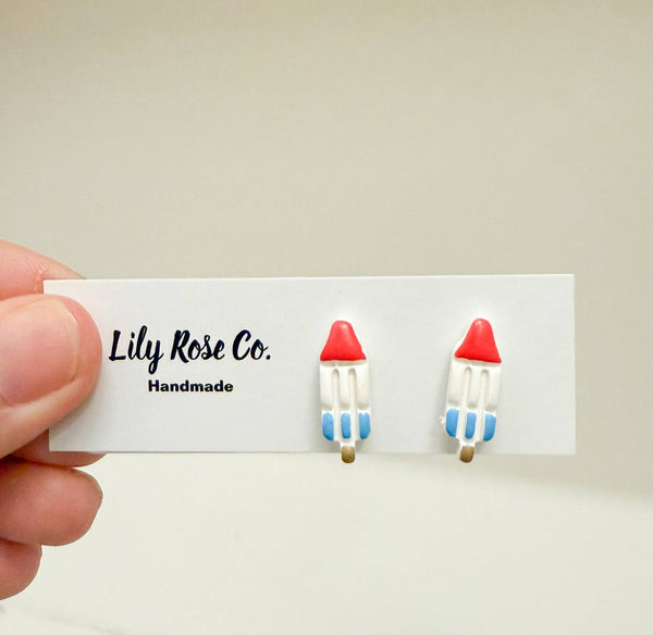 Summer Holiday Studs: Hearts