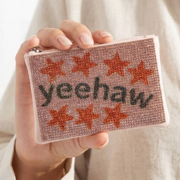 Yee Haw Pave Coin Purse: MULTI