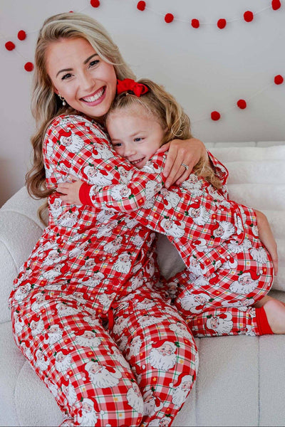 Christmas Bamboo Two-Piece Pajama Set | Cozy Claus: 5/6