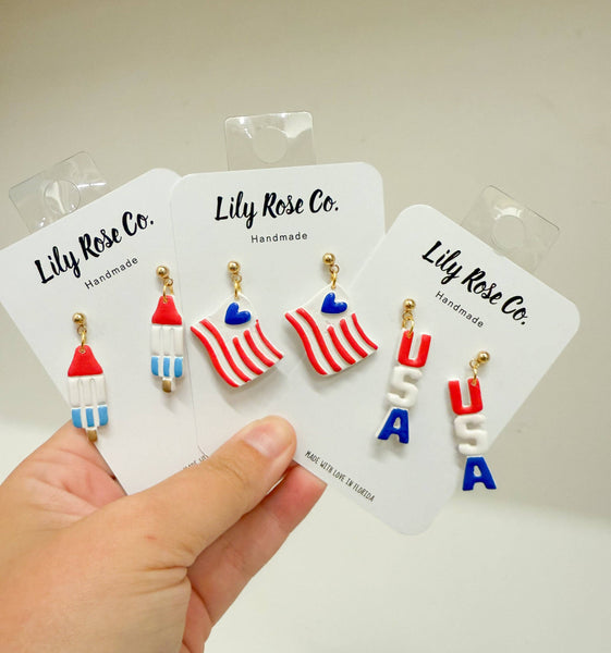 Red, white and Blue: Rocket pops