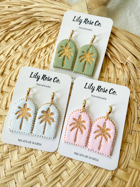 Palm Tree Arches: Pink