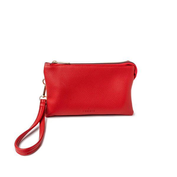 Kedzie Eclipse Convertible Wallet Crossbody Open Stock: Red