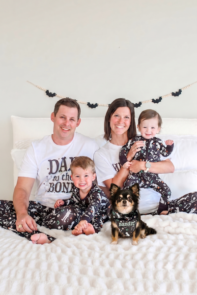 Halloween Glow-in-the-Dark Convertible Bamboo Zip Romper | Eye Want Candy: 12-18 months