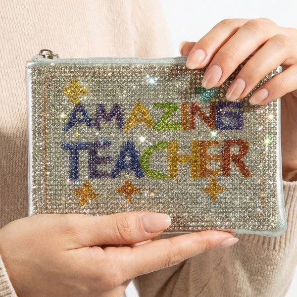 Amazing Tack Pave Coin Purse: MULTI