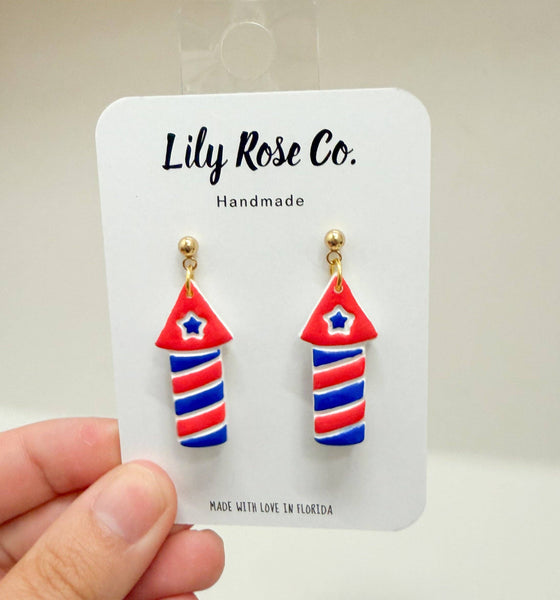 Red, white and Blue: Rocket pops