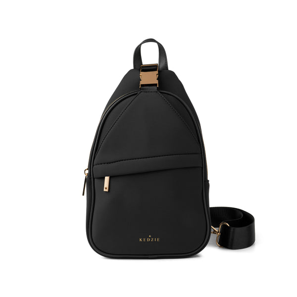 Kedzie Sloane Sling Open Stock: Black