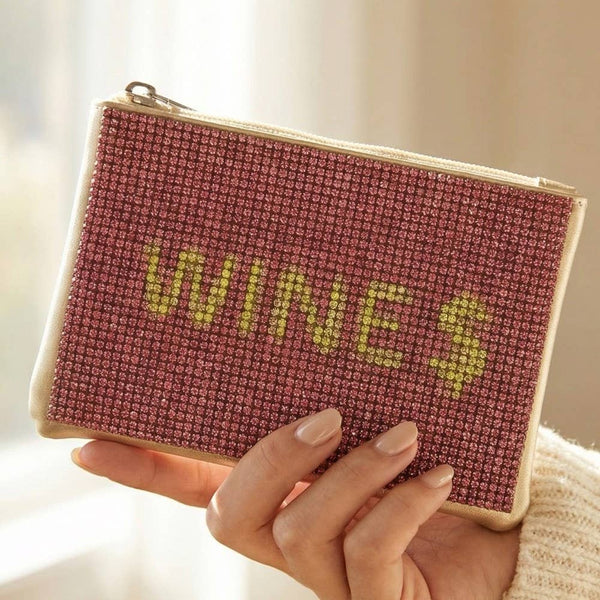 Wine $ Pave Coin Purse: MULTI