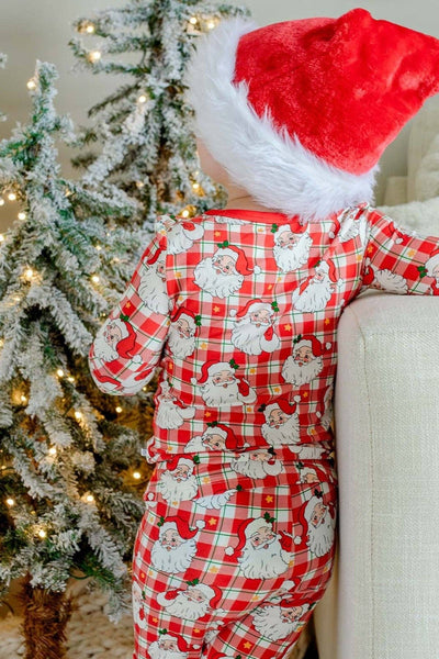 Christmas Bamboo Two-Piece Pajama Set | Cozy Claus: 9/10