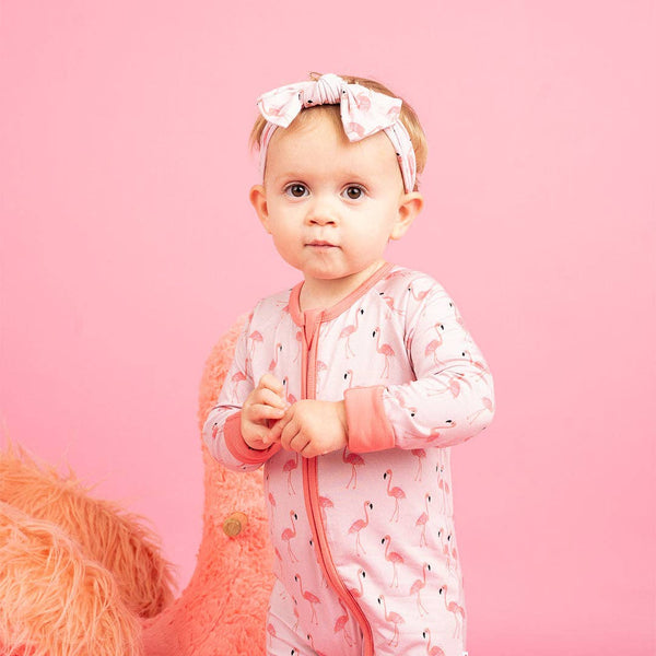 FLAMINGO Sleeper Bamboo Baby PJ SET Copy